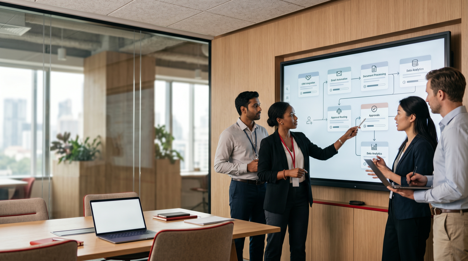 AI automation agency near me branded workflow audit and pilot dashboard