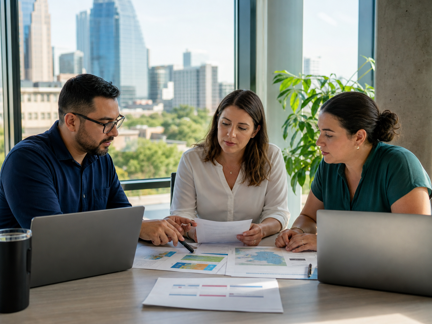Austin renewable-energy professionals reviewing grid security and recovery priorities