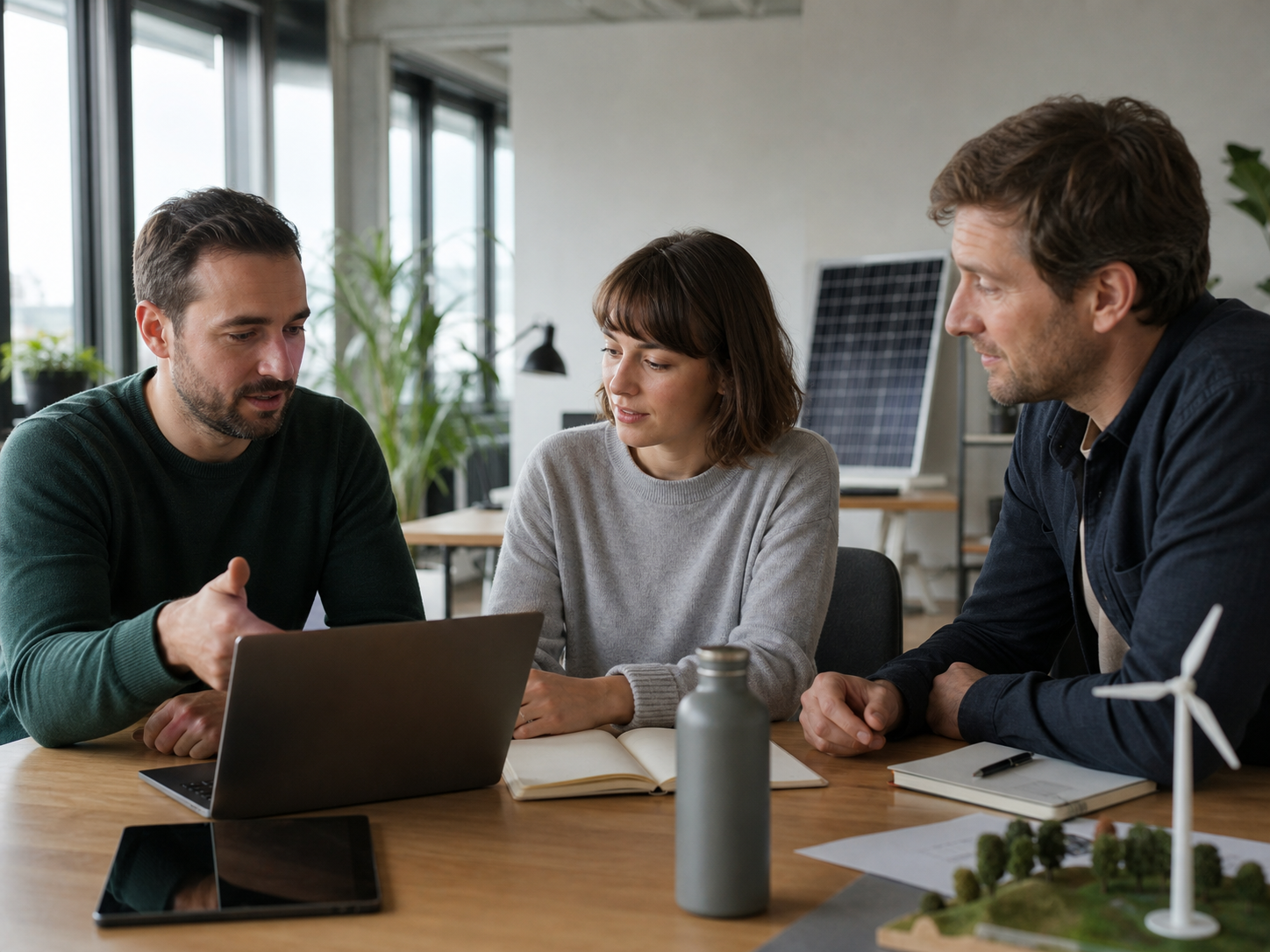 Berlin colleagues onboarding a user and resolving a managed IT support issue