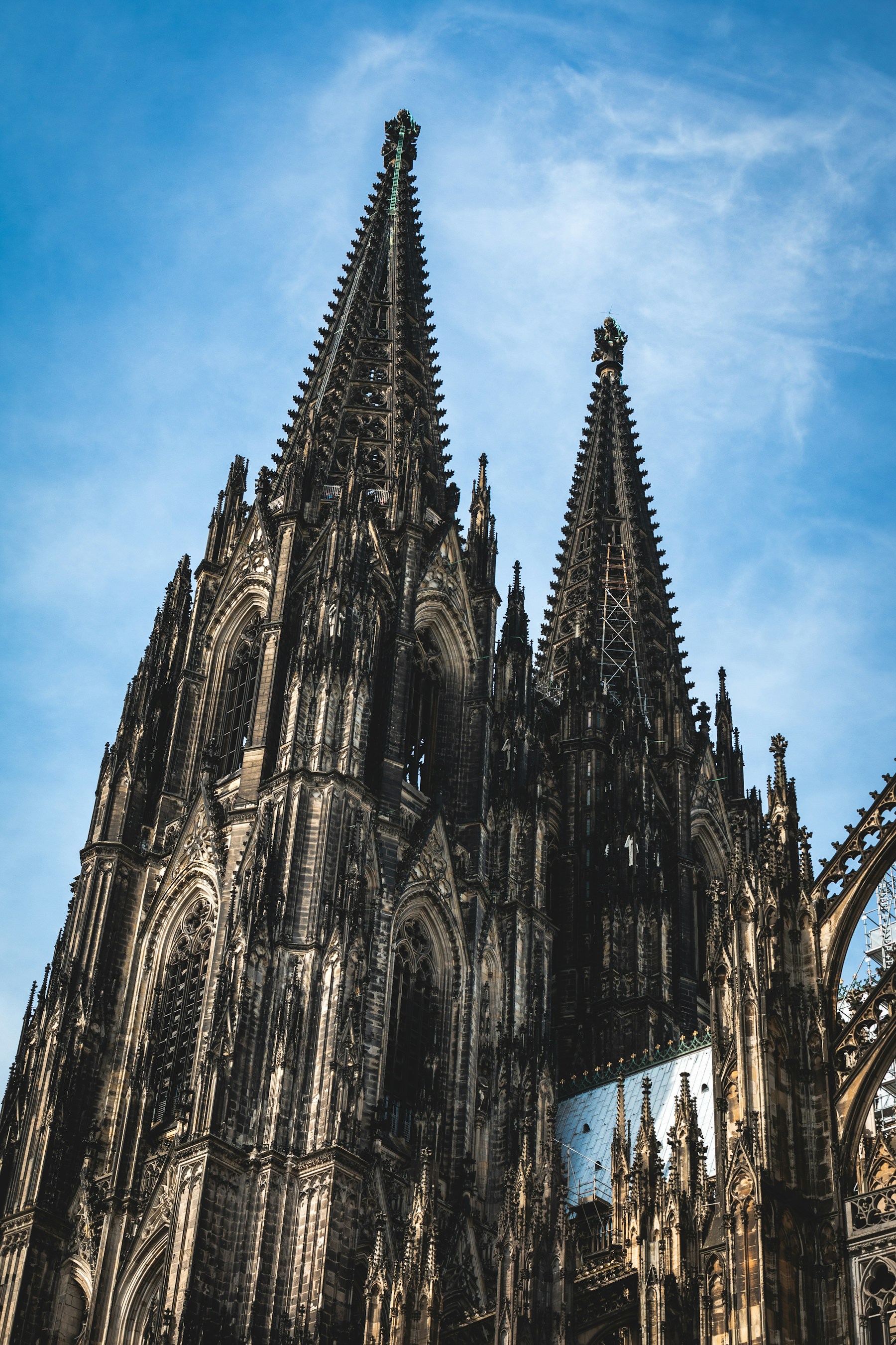 Cologne Cathedral photographed in daylight for the AI agency service area page
