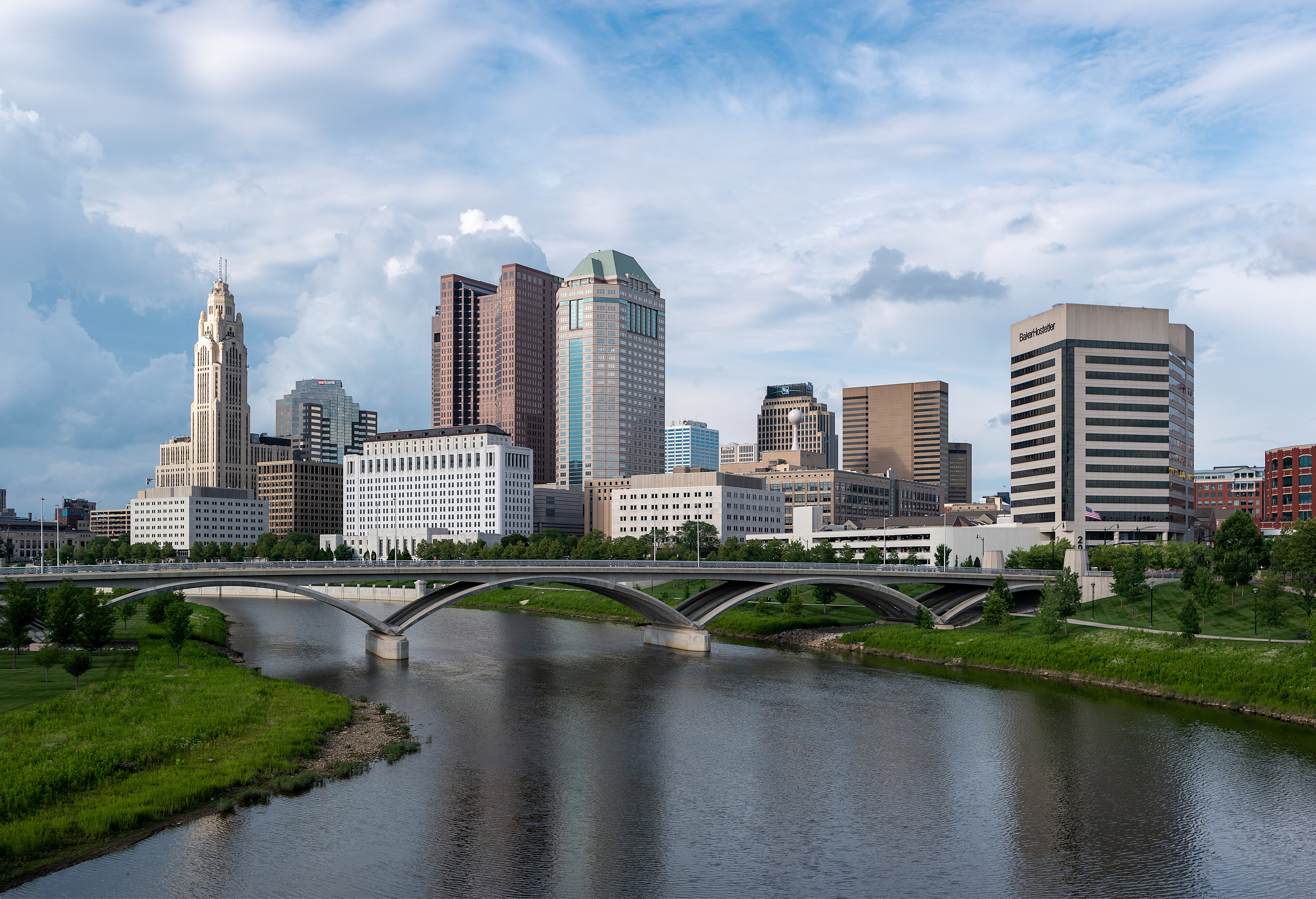 Columbus skyline representing remote Remova Tech service coverage