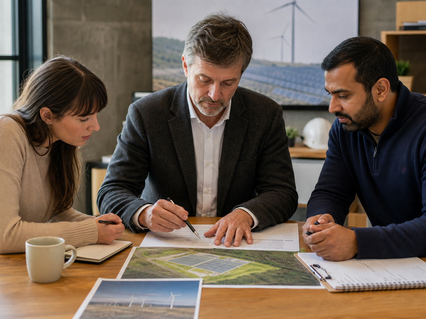 Edinburgh renewable-energy professionals reviewing security and recovery priorities