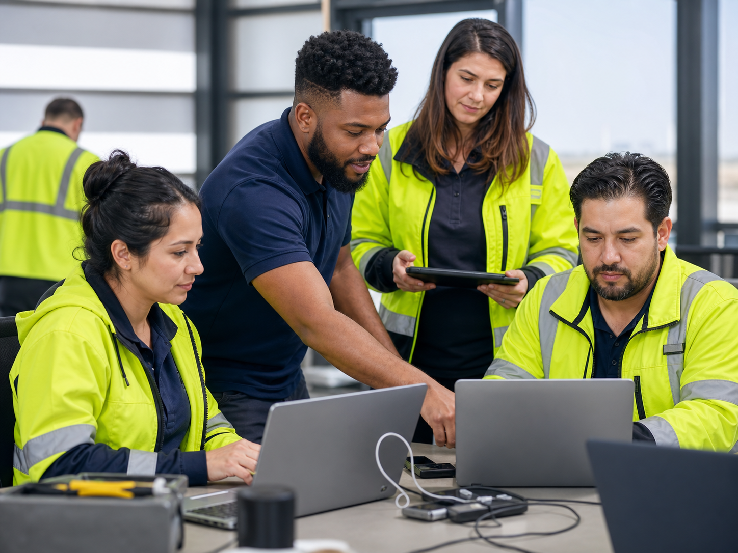 Fort Worth colleagues onboarding a user and resolving a managed IT support issue