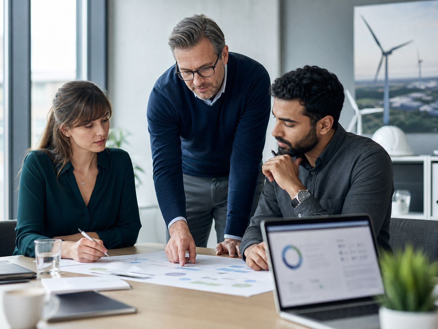 Frankfurt renewable-energy professionals reviewing security and recovery priorities