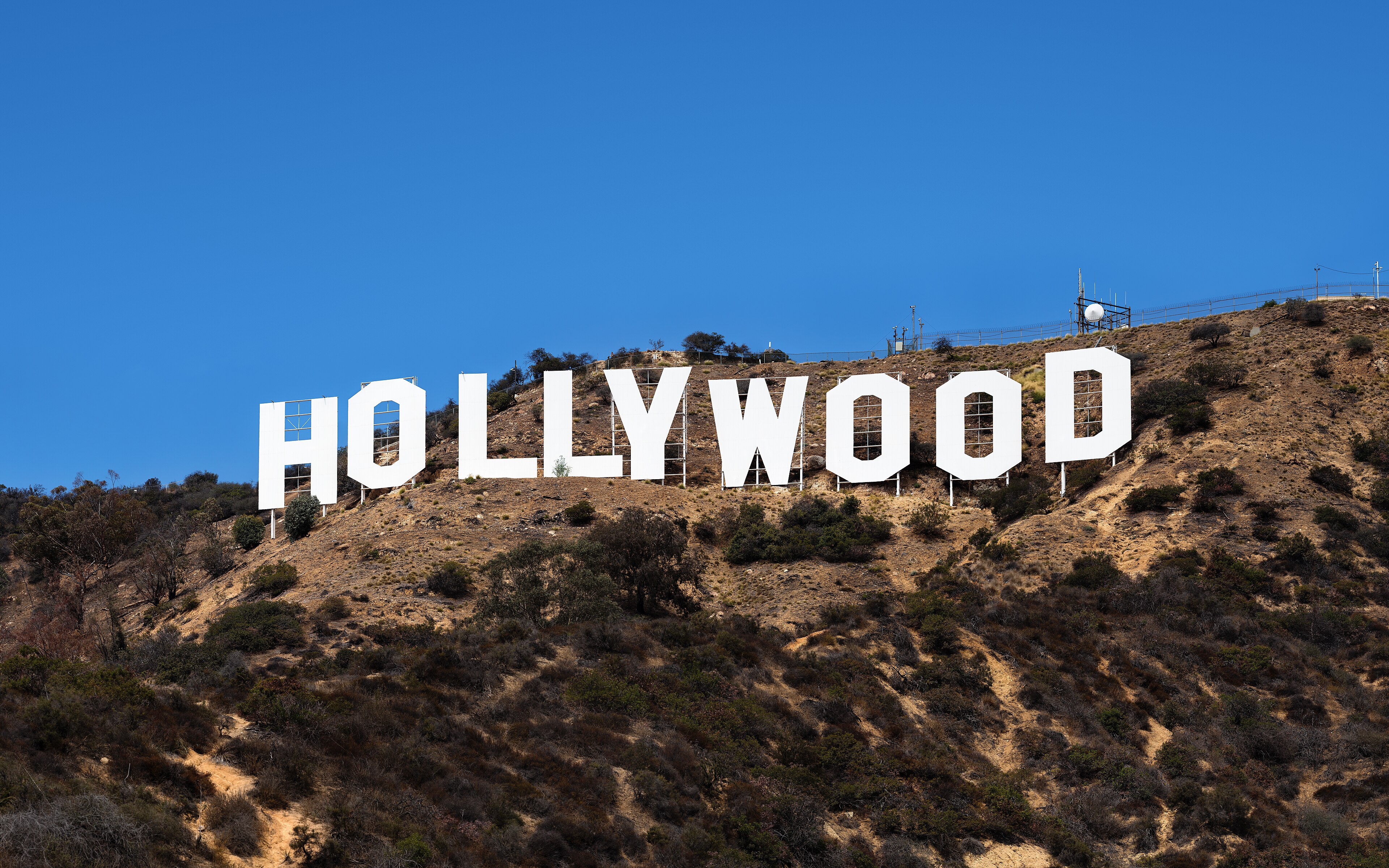 Hollywood Sign in Los Angeles for the AI agency service area page