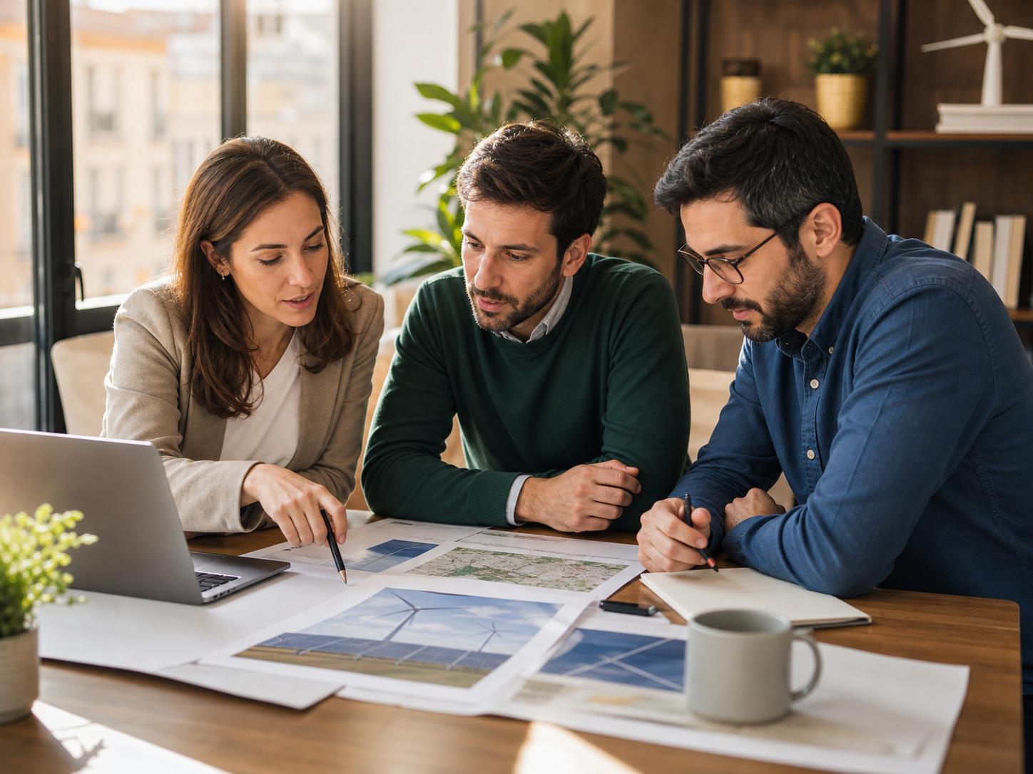 Madrid renewable-energy professionals reviewing security and recovery priorities