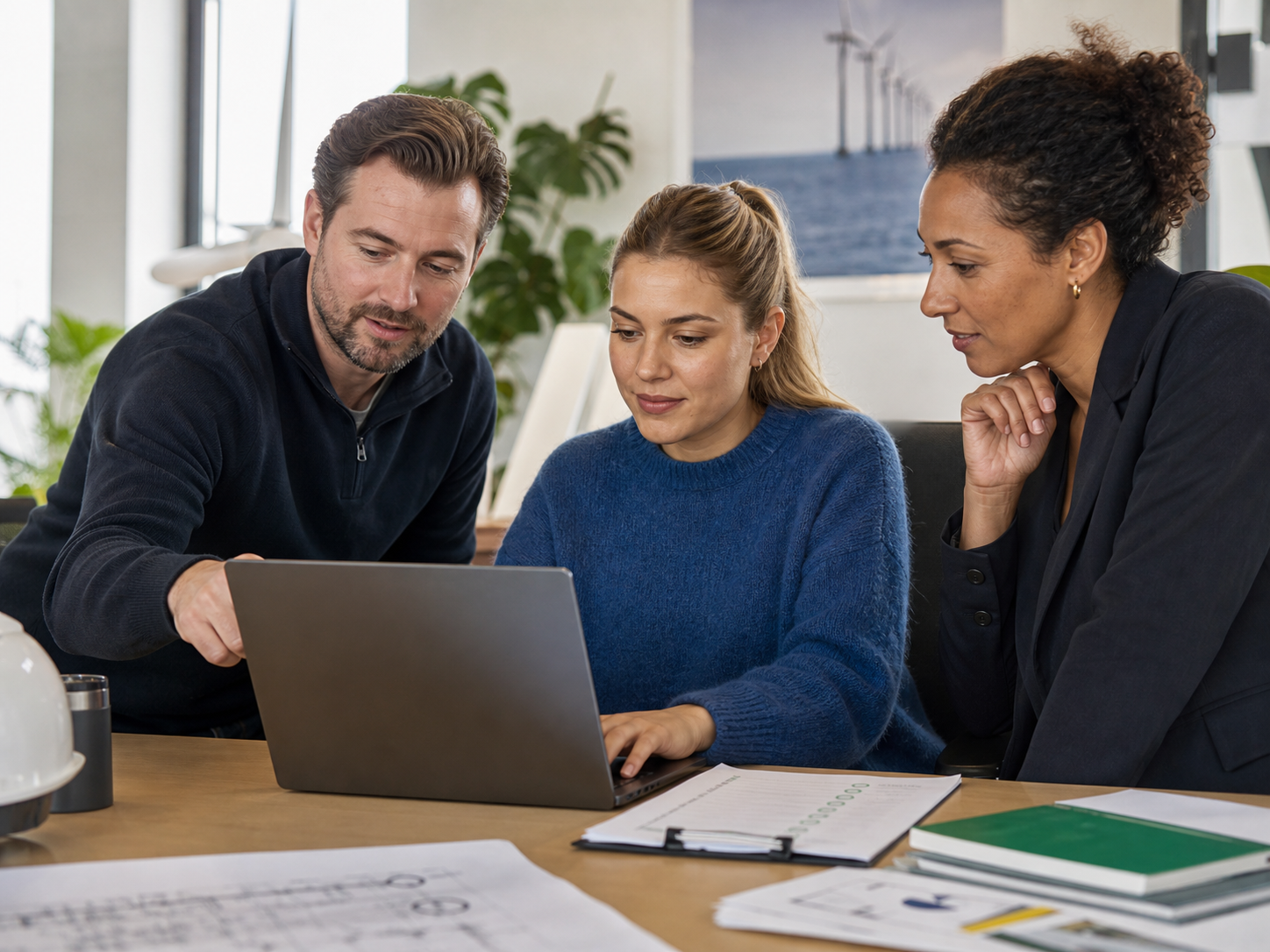 Rotterdam colleagues onboarding a user and resolving a managed IT support issue