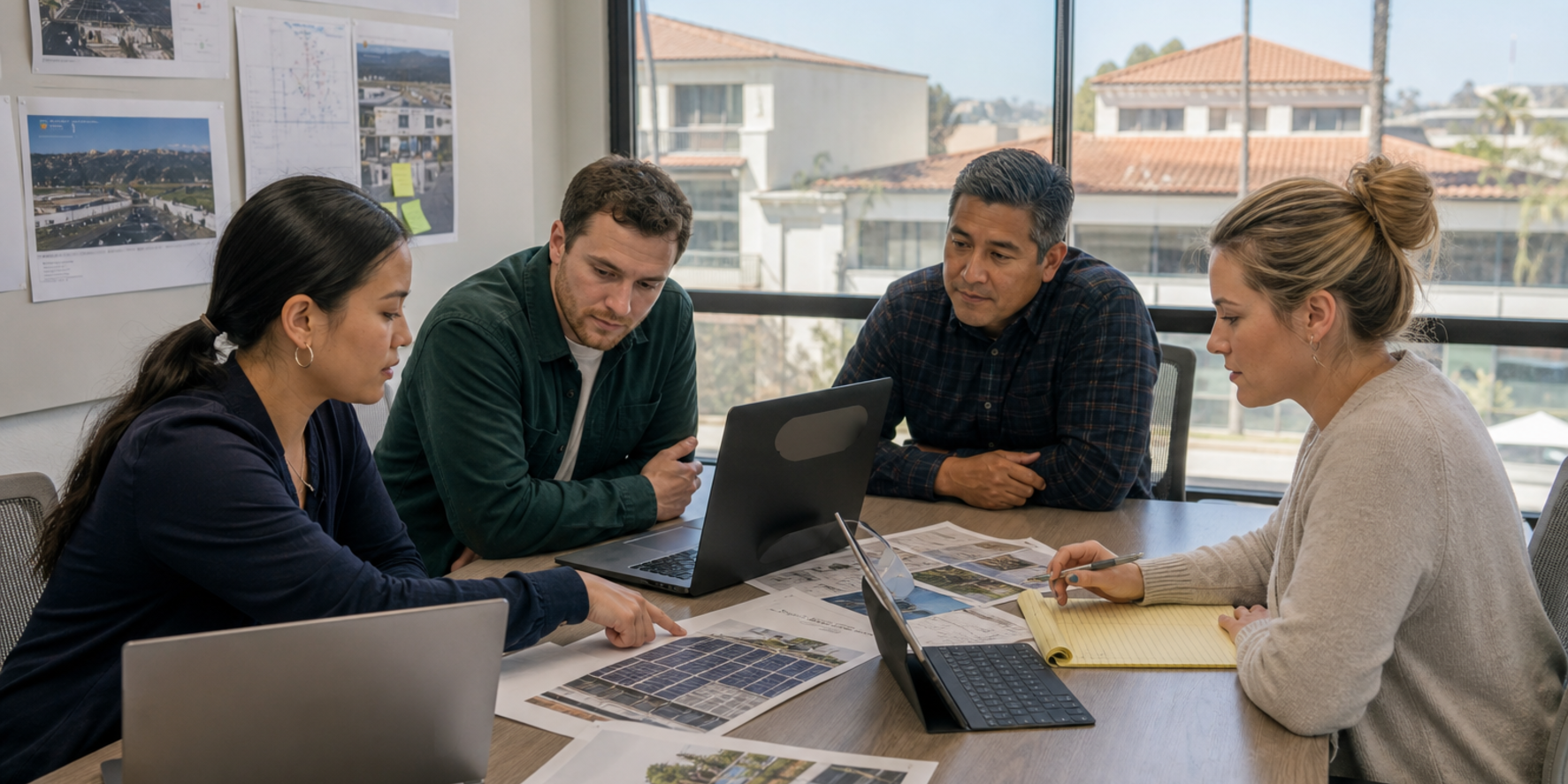 San Antonio renewable-energy project team connecting customer, utility, and supplier work