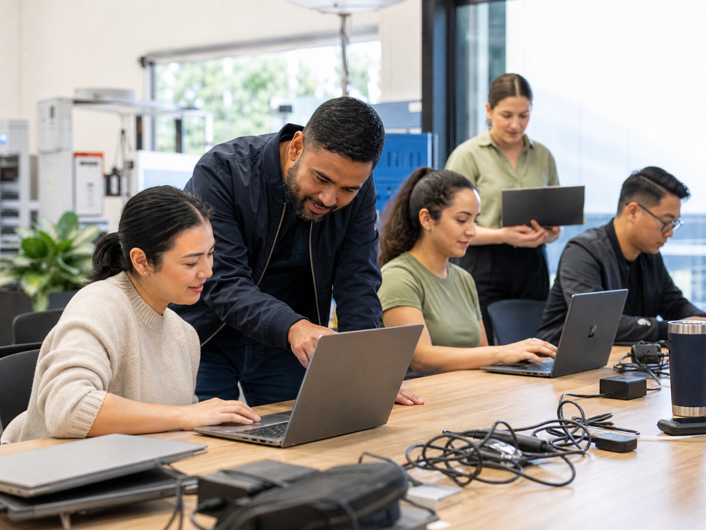 San Jose colleagues onboarding a user and resolving a managed IT support issue
