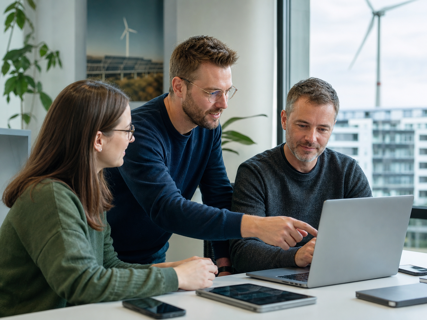 Vienna colleagues onboarding a user and resolving a managed IT support issue